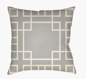 Livabliss Litchfield Woven Polyester Accent Pillow Modern Textured Square for Sofa or Bed LTCH1129-1616