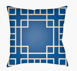 Livabliss Litchfield Oversized Square Floor Pillow Woven Polyester Modern Graphic Living Room Seat LTCH1133-2626