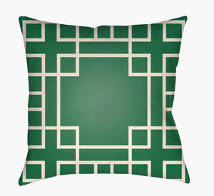 Livabliss Litchfield Geometric Woven Polyester Square Accent Pillow for Modern Living Spaces LTCH1136-2020