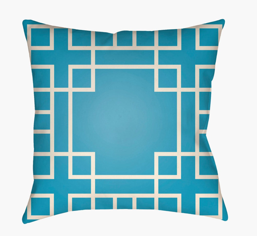 Livabliss Litchfield Woven Polyester Square Accent Pillow for Sofa or Reading Chair Decor LTCH1137-2222