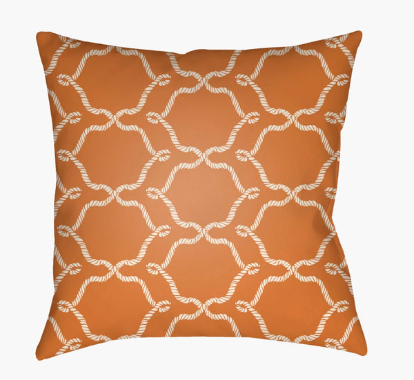 Livabliss Litchfield Woven Square Accent Pillow Refined Texture for Sofa Chair or Bed Layering Terracotta, Ivo 20"L x 20"W LTCH1349-2020