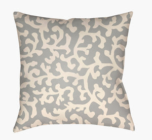 Livabliss Litchfield Woven Polyester Accent Pillow Structured Square Throw for Modern Living LTCH1391-1818