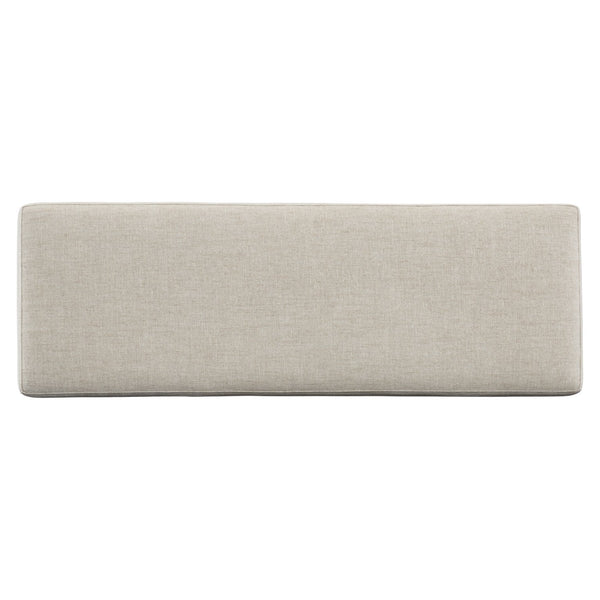 Bernhardt Bernhardt Upholstered Tribeca Bench With Barlow Textured Steel Base, 55.75" W — Transitional Flair 333506