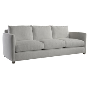 Bernhardt Bernhardt Rory Sofa In Portobello Fabric — Deep Feather-Down Cushions, Angled Panels, Made-To-Order P7857A