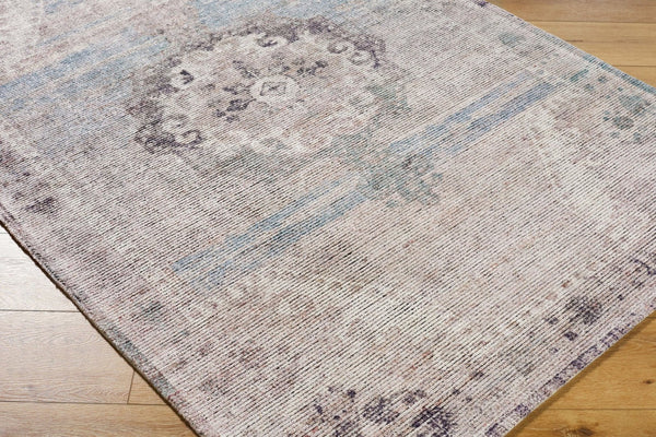 Livabliss Luton Hand Tufted Polyester Accent Rug Transitional Style for Entryways and Hallways Mauve, Dusty Ro 9' x 12' LTN2300-912