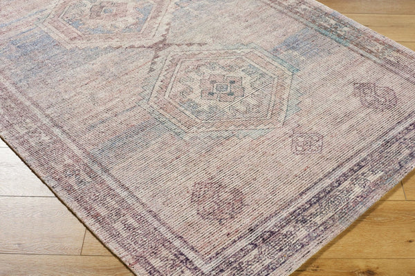 Livabliss Luton Hand Tufted Polyester Accent Rug Traditional Pattern for Entryway or Bath Dusty Rose, Fad 5' x 7'6" LTN2301-576