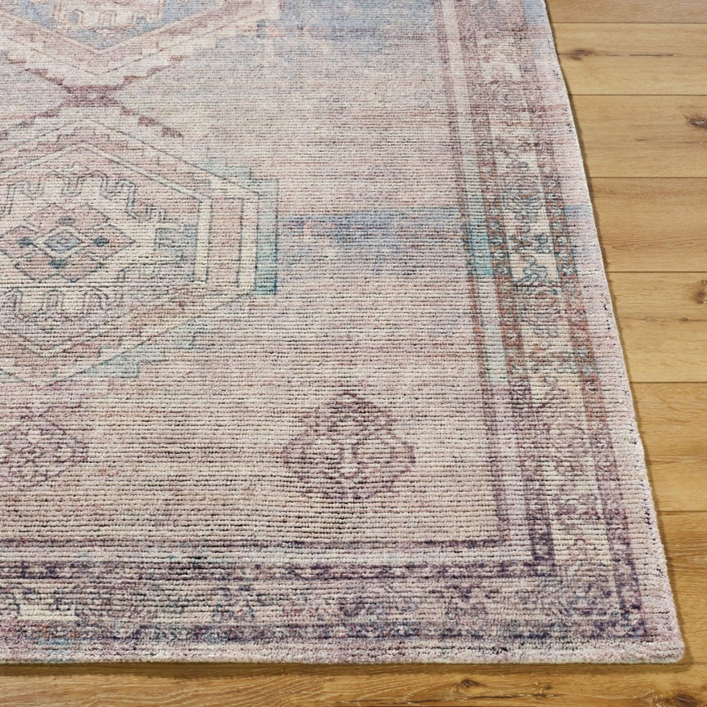 Livabliss Luton Hand Tufted Polyester Accent Rug Traditional Pattern for Entryway or Bath Dusty Rose, Fad 5' x 7'6" LTN2301-576