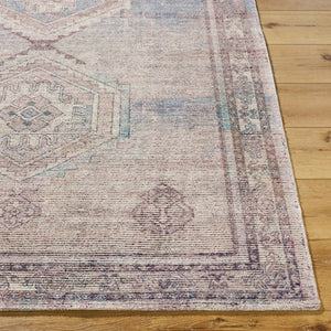 Livabliss Luton Hand Tufted Polyester Accent Rug Traditional Pattern for Entryway or Bath Dusty Rose, Fad 5' x 7'6" LTN2301-576