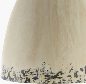 Surya Malton Pendant Lighting - Sleek 12" Tall Metal Fixture Perfect For Home Décor & Versatile Illumination Fixture, Gray,Shade (Outside), Gray,Shade (Inside), Gold,Cord, Black Iron Lto-001