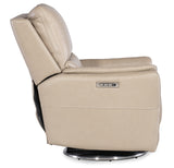Soiree Zero Gravity Swivel w/PWR Headrest and Lumbar Beige RC Collection RC607-PHSZL-070 Hooker Furniture