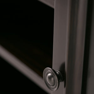 English Elm Amherst 54-Inch Solid Wood Tv Media Stand - Handcrafted Hickory Brown Elegance With Storage Solutions B136P159434