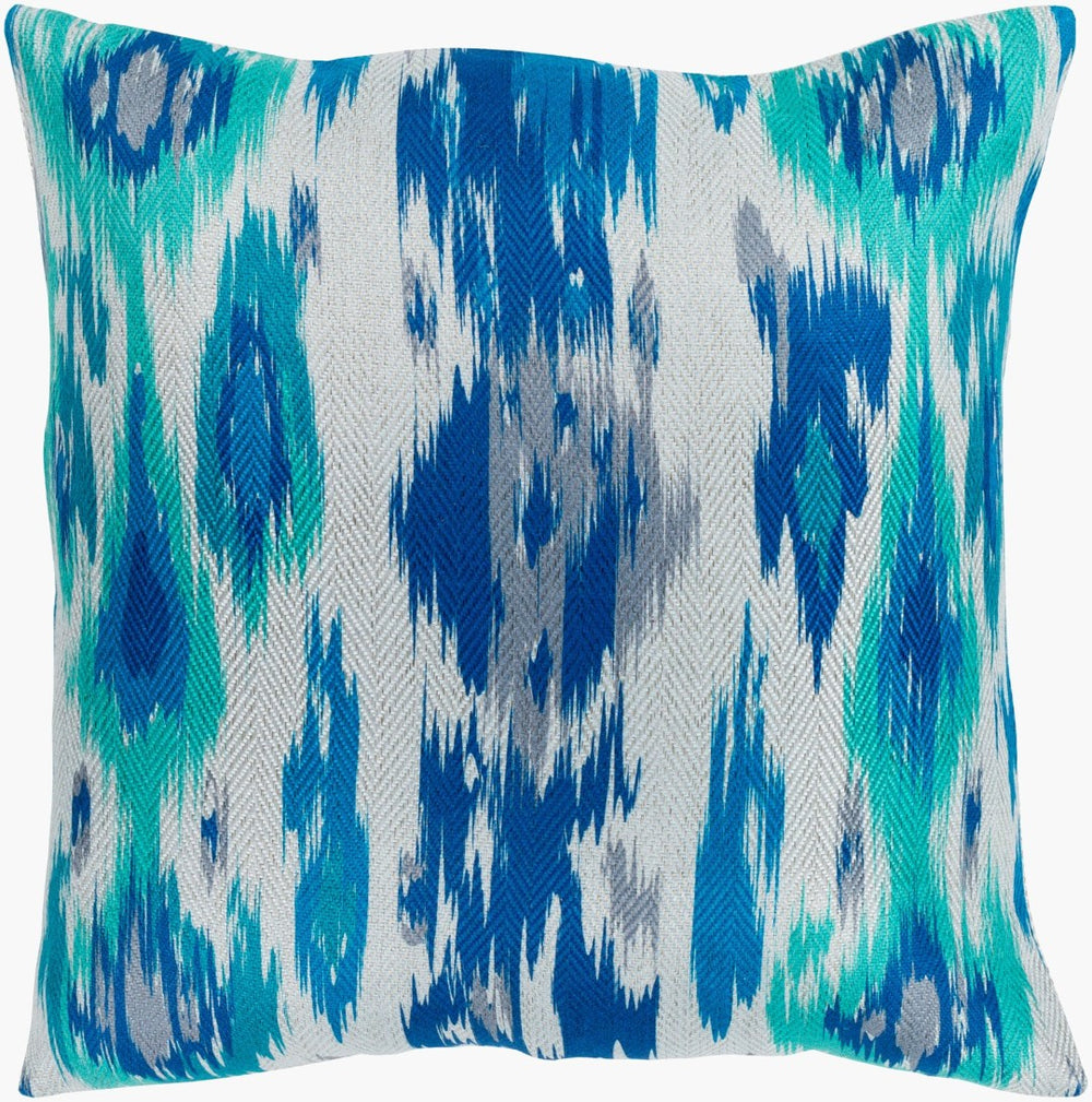 Surya Liberty Woven Geometric Accent Pillow Global Eclectic Textured Polyester Square Sofa Decor LTY003-1818D