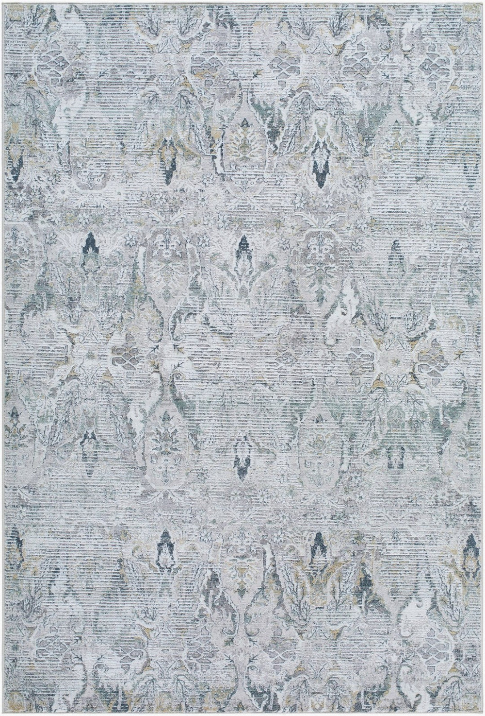 Livabliss Lorenz Traditional Area Rug Machine Woven Polypropylene Blend for Living Dining Rooms Ivory, Light Sa 5'3" x 7' LTZ2300-537