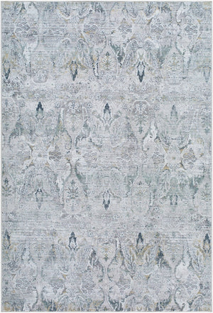 Livabliss Lorenz Traditional Area Rug Machine Woven Polypropylene Blend for Living Dining Rooms Ivory, Light Sa 5'3" x 7' LTZ2300-537