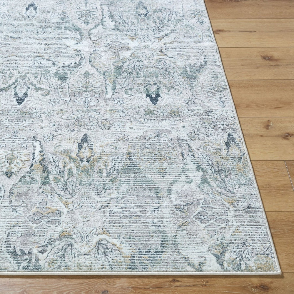 Livabliss Lorenz Traditional Area Rug Machine Woven Polypropylene Blend for Living Dining Rooms Ivory, Light Sa 5'3" x 7' LTZ2300-537