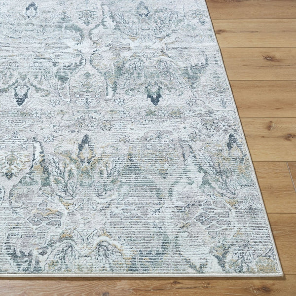 Livabliss Lorenz Traditional Area Rug Machine Woven Polypropylene Blend for Living Dining Rooms Ivory, Light Sa 5'3" x 7' LTZ2300-537