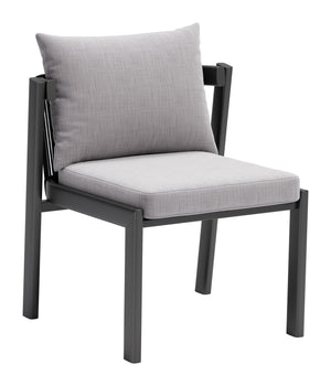 Horizon Dining Chair - Set of 2 Gray 704008 Zuo Modern