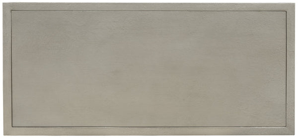 Hooker Furniture Melange Hair-On-Hide Chest With Silver Metal Frame, 3 Soft-Close Drawers, Luxe Textured Accent 628-85004-92