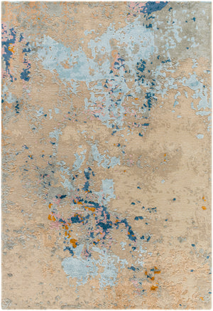 Lukla LUA-2301 9' x 12' Handmade Rug LUA2301-912  Khaki, Silver, Prairie Dust, Sage Surya