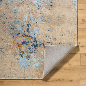 Lukla LUA-2301 9' x 12' Handmade Rug LUA2301-912  Khaki, Silver, Prairie Dust, Sage Surya