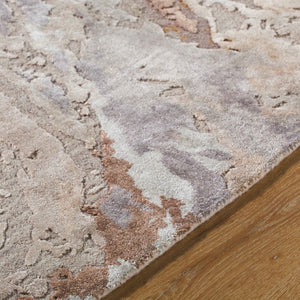 Surya Lukla Handmade 10' X 14' Wool & Viscose Rug - Plush, Elegant Design For Cozy Living Spaces Taupe Wool,Viscose Lua2302-23