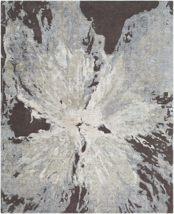 Surya Lukla Art Deco Hand Tufted Wool Viscose Area Rug for Large Living or Dining Rooms 10' x 14' Rectangle LUA2305-1014