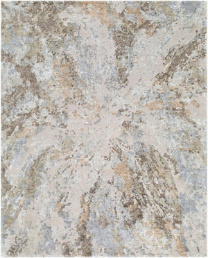 Surya Lukla Art Deco Hand Tufted Wool Viscose Area Rug for Living Room or Office 8' x 10' Rectangle LUA2309-810