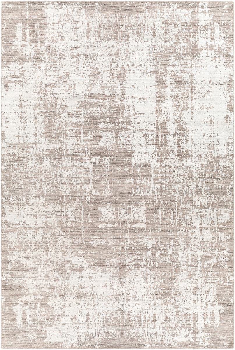 Lucknow LUC-2302 6' x 9' Handmade Rug LUC2302-69  Medium Gray, Oatmeal, Taupe, Charcoal Surya