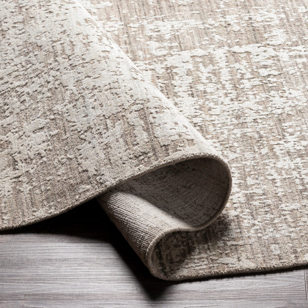 Lucknow LUC-2302 8' x 10' Handmade Rug LUC2302-810  Medium Gray, Oatmeal, Taupe, Charcoal Surya