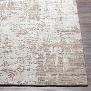 Lucknow LUC-2302 8' x 10' Handmade Rug LUC2302-810  Medium Gray, Oatmeal, Taupe, Charcoal Surya