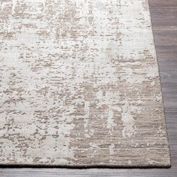 Lucknow LUC-2302 8' x 10' Handmade Rug LUC2302-810  Medium Gray, Oatmeal, Taupe, Charcoal Surya