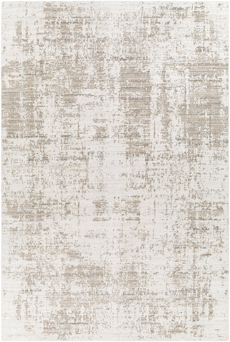 Lucknow Handmade Rug LUC-2303 - Modern Hand Knotted Design, Durable Vi