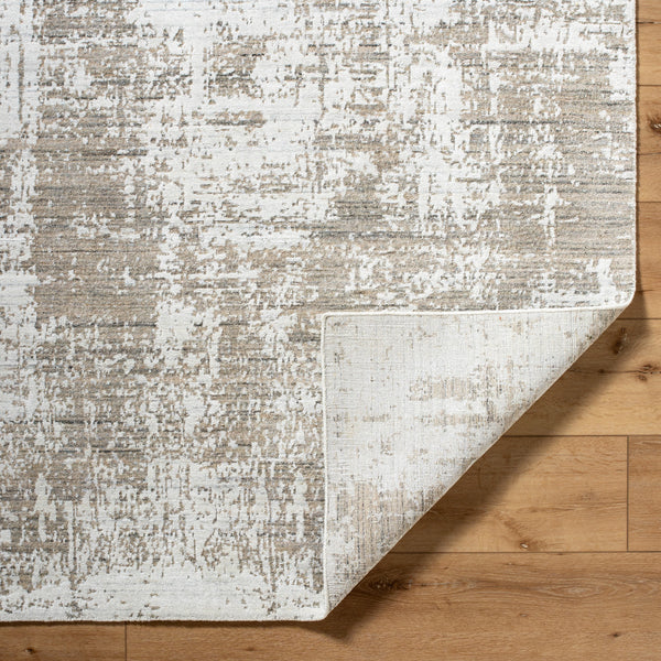 Lucknow LUC-2303 8' x 10' Handmade Rug LUC2303-810  Medium Gray, Oatmeal, Taupe, Charcoal Surya