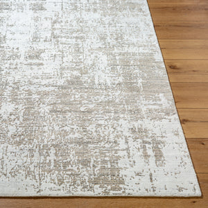 Lucknow LUC-2303 8' x 10' Handmade Rug LUC2303-810  Medium Gray, Oatmeal, Taupe, Charcoal Surya