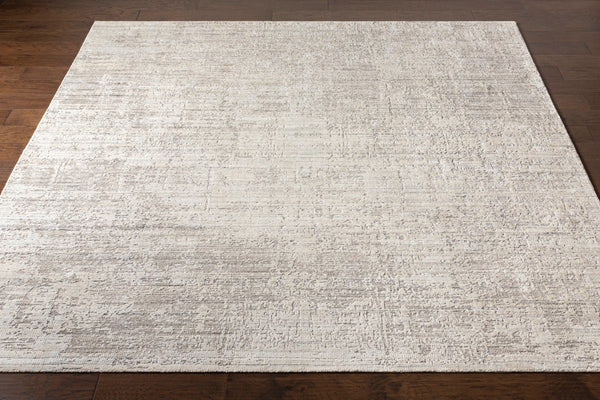 Lucknow LUC-2303 8' x 10' Handmade Rug LUC2303-810  Medium Gray, Oatmeal, Taupe, Charcoal Surya