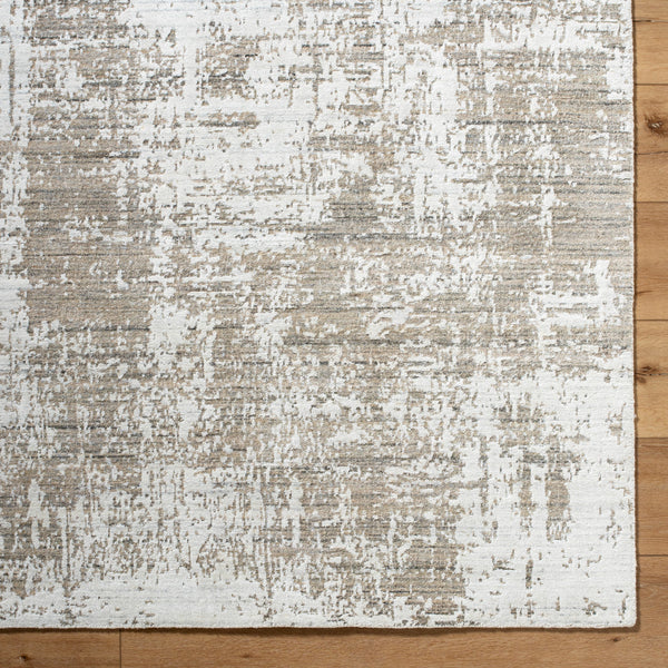 Lucknow LUC-2303 8' x 10' Handmade Rug LUC2303-810  Medium Gray, Oatmeal, Taupe, Charcoal Surya