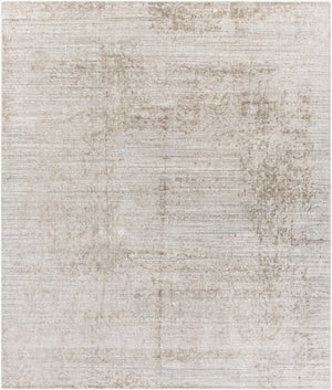 Surya Lucknow Luc-2300 Handmade 2' X 3' Rug - Durable, Chemical-free, Modern Decor With Low Pile Style Taupe Viscose,Wool Luc2306-810