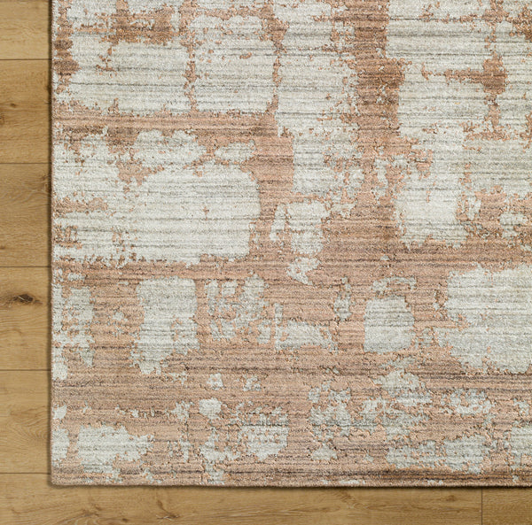 Lucknow LUC-2307 8'10" x 12' Handmade Rug LUC2307-81012  Khaki, Light Grey, Pearl, Camel Surya