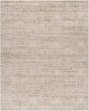 Surya Lucknow Luc-2300 Handmade 2' X 3' Rug - Durable, Chemical-free, Modern Decor With Low Pile Style Beige Viscose,Wool Luc2308-23