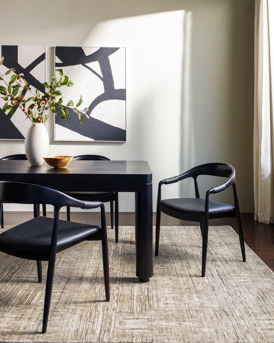 Lucknow LUC-2308 8'10" x 12' Handmade Rug LUC2308-81012  Ash, Sage Surya