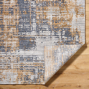 Lucknow LUC-2309 8'10" x 12' Handmade Rug LUC2309-81012  Prairie Dust, Ash, Dark Grey Surya