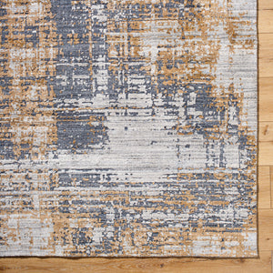 Lucknow LUC-2309 8'10" x 12' Handmade Rug LUC2309-81012  Prairie Dust, Ash, Dark Grey Surya