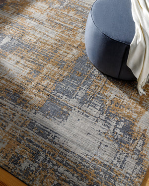 Lucknow LUC-2309 8'10" x 12' Handmade Rug LUC2309-81012  Prairie Dust, Ash, Dark Grey Surya