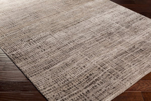 Surya Ludlow Hand-knotted 2' X 3' Viscose Rug - Luxurious Softness, Timeless Elegance For Your Home Decor Dark Brown Viscose Lud2000-46