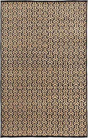 Surya Ludlow Hand-knotted 2' X 3' Viscose Rug - Luxurious Softness, Timeless Elegance For Your Home Decor Black Viscose Lud2002-810