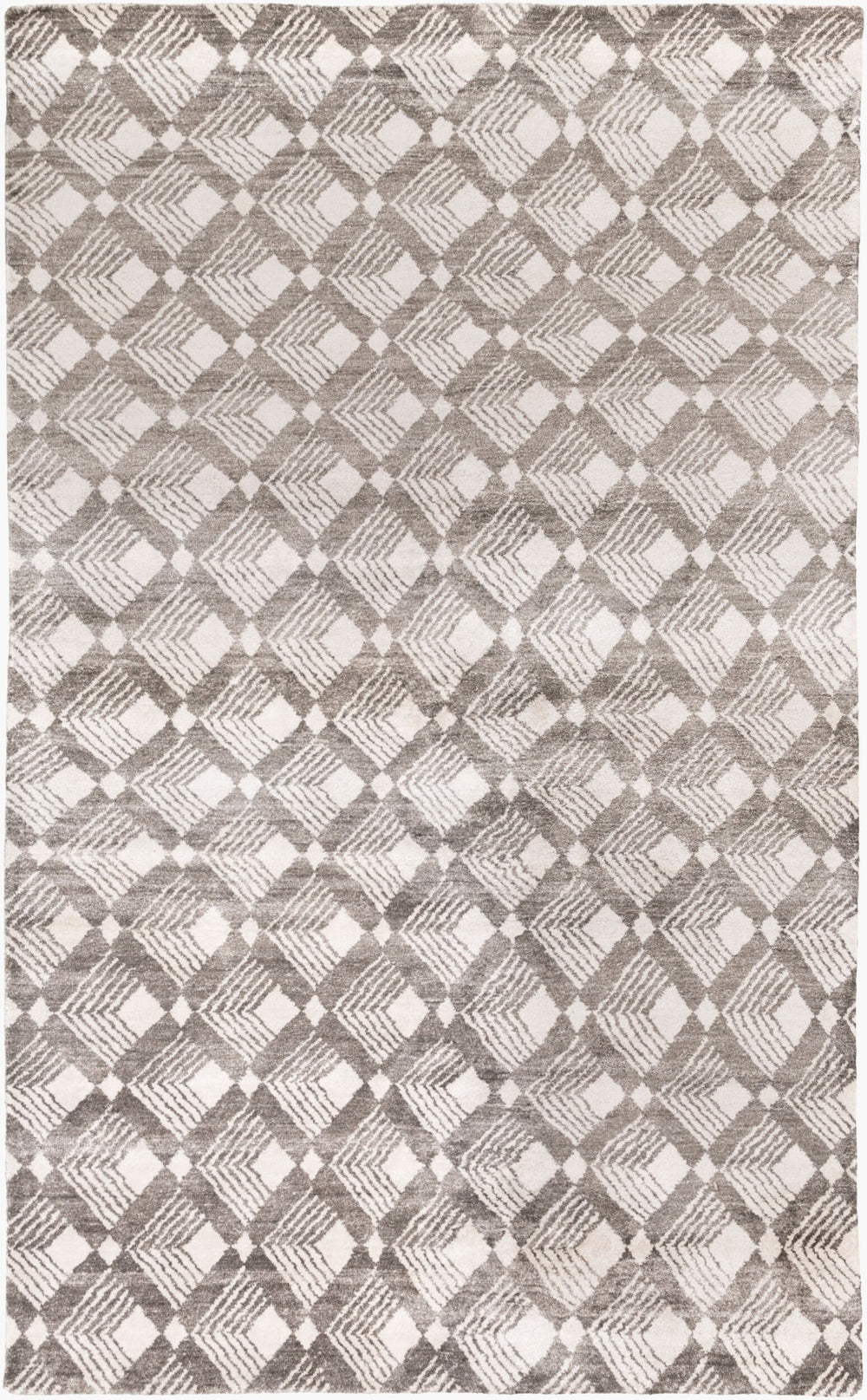Surya Ludlow Hand-knotted 2' X 3' Viscose Rug - Luxurious Softness, Timeless Elegance For Your Home Decor Charcoal Viscose Lud2003-69