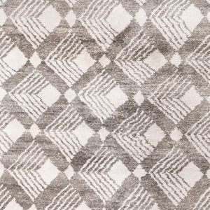 Surya Ludlow Hand-knotted 2' X 3' Viscose Rug - Luxurious Softness, Timeless Elegance For Your Home Decor Charcoal Viscose Lud2003-69