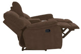 Parker House Parker Living Cooper - Shadow Brown Reclining Console Loveseat Shadow Brown 100% Polyester (S) MCOO#822C-SBR