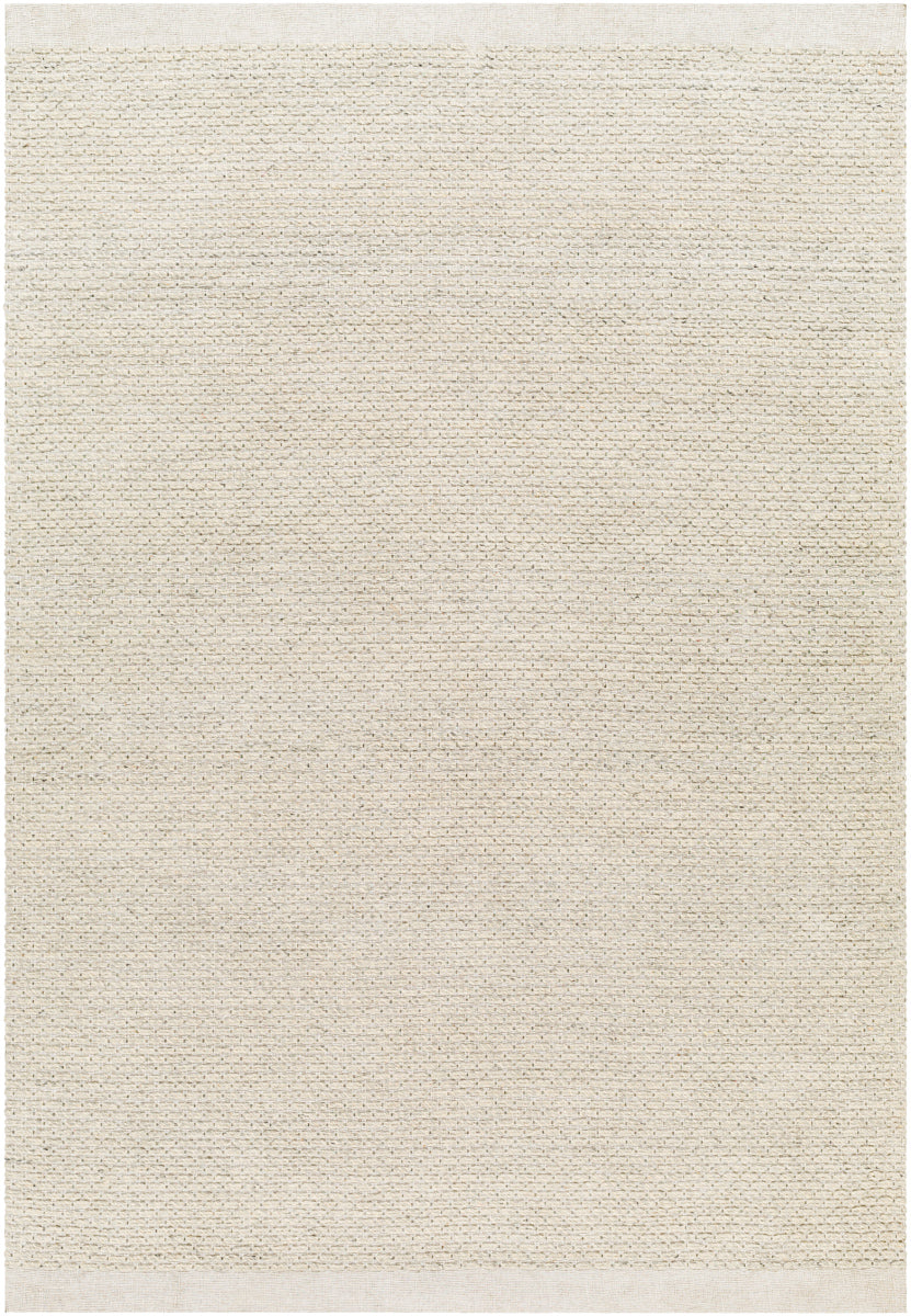 Lumi LUM-2300 8' x 10' Handmade Rug LUM2300-810  Cream, Light Gray, Black Surya