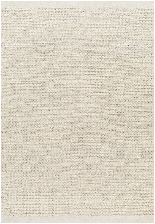 Lumi LUM-2300 8' x 10' Handmade Rug LUM2300-810  Cream, Light Gray, Black Surya
